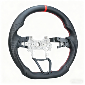 Ventas calientes de fábrica YPB106 para volante de coche de línea de posicionamiento rojo de cuero completo modificado Accord de décima generación 18-23 - Product Image 6