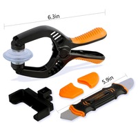 Nouveau kit de réparation de téléphone portable manuel de haute qualité JAMEKY JM-OP14, ensemble d'outils de levier pour écran LCD, boîte en plastique ABS OEM, orange et noir