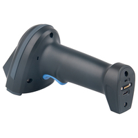 Lector de Códigos de Barras Inalámbrico Industrial Xkancode de 2.4GHz BT con Pantalla de 1.77 Pulgadas, Escáner de Códigos QR 2D