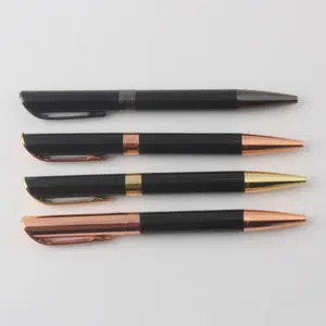WENYI Innovative Gift Creative Metal Ballpoint Pen Customized Metal Pen Logo Twisted Ballpoint Pen