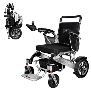 Silla de Ruedas Eléctrica Plegable de Aleación de Aluminio Ligera con Control Remoto, Gran Venta 2023 - Product Image 2