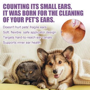 Kit de Nettoyage d'Oreilles pour Animaux de Compagnie (Chiens et Chats) – Formule Douce pour Éliminer le Cérumen et les Odeurs – Gamme de Toilettage - Product Image 6