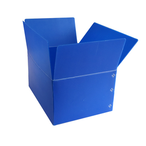 Factory customized light weight PP hollow fluted box/corrugated plastic box