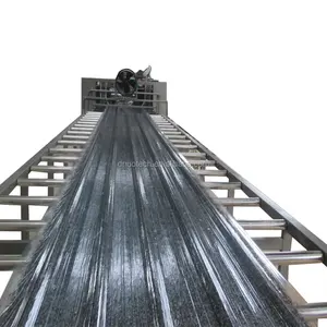 Maquinaria de fabricación de azulejos DNUO para panel de techo corrugado trapezoidal de fibra GFRP