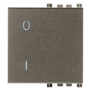 Metal Wall <b>Switch</b> Key Symbol O I 4.46x2.23 Inches For Electrical Panel Use - Product Image 1