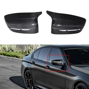 Новинка, зеркальный чехол для BMW G30, стиль, углеродное волокно для BMW 3, 4, 5, 7, 8 серии, LHD 2016 + G38, G20, G28, G11, G12, G15, G16, G22, G23, G42 - Product Image 1