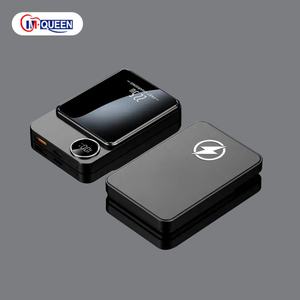 Batterie externe à charge rapide avec affichage numérique, magnétique, 10000 mAh, 5000 mAh, petite, mini, sans fil, magnétique, pour téléphone - Product Image 1