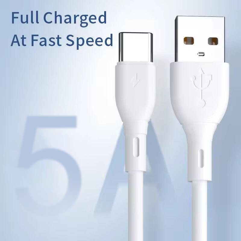 USB a to USB C Cable Fast Charging Data Cable Type C Charger Cord for Phone Tablet Mobile Devices · image 4