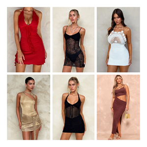 Women's Casual Summer Dresses <strong>Bulk</strong> Assorted Vintage Style BrandNew &amp; Used <strong>Apparel</strong> Stock Clothing for Wholesale Clothes Bale - Product Image 4