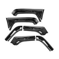 Kit de Molduras para Guardabarros en Negro Shadow para GWM Tank 300, Molduras Originales para el Arco de la Rueda, Accesorios de Modificación Exterior con Clip