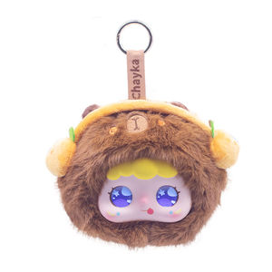 Jouet en peluche intelligent et créatif Rongnuonuo en forme de tête de lapin, pendentif en peluche panda blanc, <span class=keywords><strong>accessoire</strong></span> de jouet IA - Product Image 2