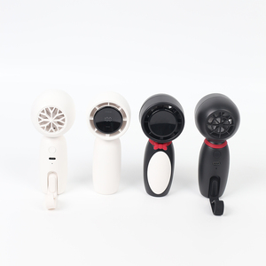 Có thể sạc lại cầm tay Fan siêu yên tĩnh chức năng làm mát xách tay LED hiển thị cho nhà, văn phòng, du lịch mini Fan nhà sản xuất - Product Image 6