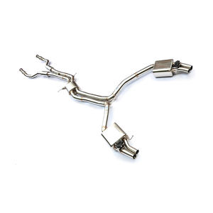 Sistema de Escape Valvetronic con Válvula para <span class=keywords><strong>Porsche</strong></span> <span class=keywords><strong>Macan</strong></span> 95B <span class=keywords><strong>2.0</strong></span>/3.0T 2014-2025, Catback de Acero Inoxidable 304 con Downpipe - Product Image 1