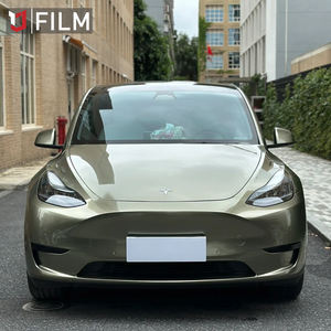 <span class=keywords><strong>Precio</strong></span> de fábrica Aventurina Papel de regalo verde Instalación en seco Película que cambia de color Sin burbujas de aire 5 * 56FT Vinilo de envoltura de <span class=keywords><strong>coche</strong></span> verde brillante - Product Image 2