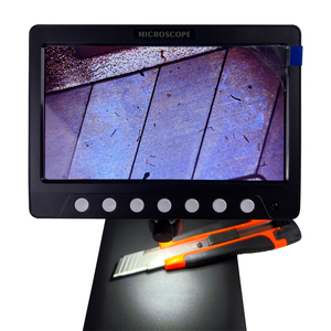 Microscope électronique Aiceyi Inskam 330, grossissement 1200x, écran TN 7 pouces, résolution 5MP, éclairage 8 LED, indice de protection IP54, manuel - Product Image 4
