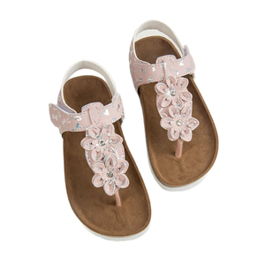 Sandalias de Playa para Niños con Diseño Floral y Suela de Corcho, Tallas 25-36, para Verano - Product Image 6