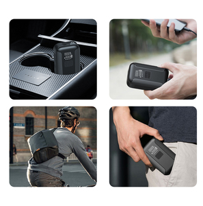 Новое поступление S02 2 в 1 Автомобильный пусковое устройство и воздушный компрессор Портативный аварийный инструмент многофункциональный автомобильный аккумулятор пусковое устройство - Product Image 4