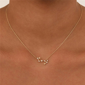Collier personnalisé avec breloque zodiaque en argent sterling 925, cadeau d'anniversaire - Product Image 6