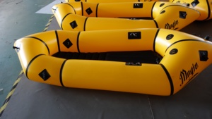 <strong>Top</strong> Sale Factory Price <strong>Nirvana</strong> Inflatable Packraft - Self-Bailing Whitewater W/TiZip Storage - Product Image 5