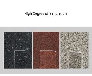 大理石の水性花崗岩ペイントを模倣する超耐候性ナチュラルリアルストーンペイント外壁ペイント
