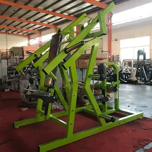 Placa de equipo de Fitness profesional máquina cargada fuerza tubo de acero gimnasio comercial Iso-Lateral pecho espalda