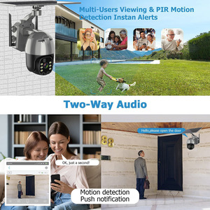 UBOX 1080P HD per esterni per la casa di sicurezza <span class=keywords><strong>Wireless</strong></span> CCTV telecamera IP WiFi e solare 4G SIM Card PTZ <span class=keywords><strong>Camera</strong></span> con sensore di CMOS personalizzabile - Product Image 6