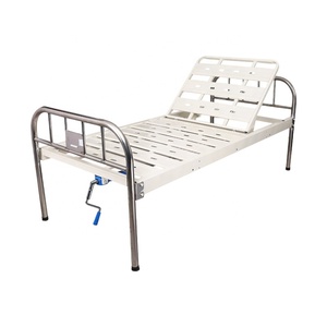 Cama de <span class=keywords><strong>Hospital</strong></span> Manual de Manivela Única a Buen Precio, Cama de Enfermería Estable para Uso Hospitalario y Doméstico, Cama Médica en Oferta - Product Image 2