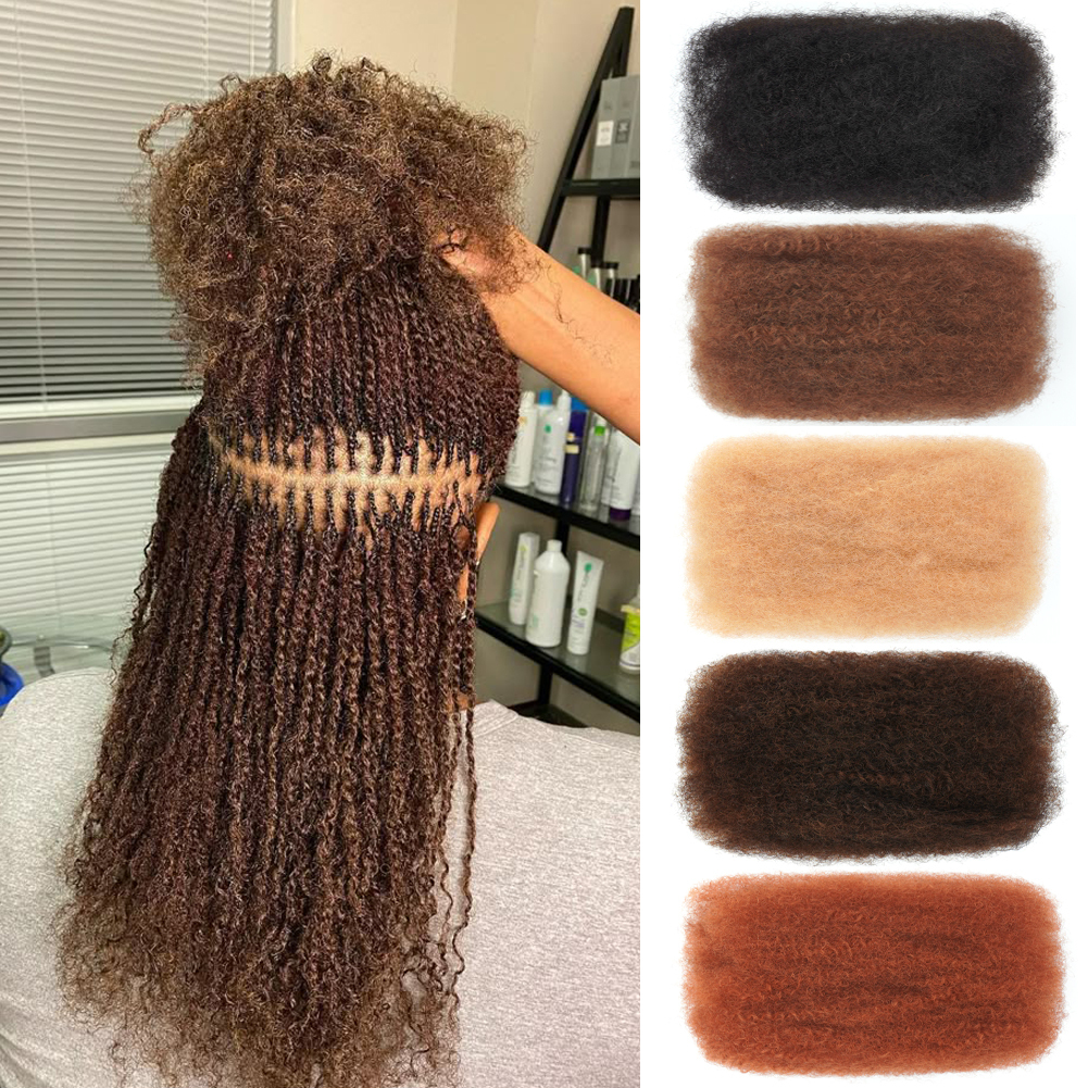 Vast Hair Official - KAMA Factory Price Hair 4CW Accessories in Bulk Mixed Wholesale Afro Kinky Bulk Human Hair for Braids Braiding and Twist