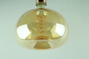 <span class=keywords><strong>Ampoule</strong></span> LED à filament vintage Edison, forme pomme, grand globe, 4W, E26, verre ambré, <span class=keywords><strong>ampoule</strong></span> LED décorative pour lustre et décoration intérieure - Product Image 3