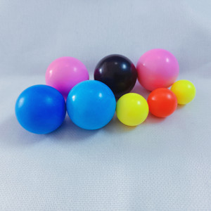Tùy Chỉnh Nhựa Bóng Máy 19Mm Rắn Cứng Nhựa Quả Bóng Làm Từ PTFE Pom Acryl Vẽ Modling Loại Cho Đóng Gói Ứng Dụng - Product Image 1