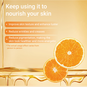 Sérum à la vitamine C pour le visage, formule anti-âge, sérum éclaircissant, améliore l'apparence des taches brunes, des ridules et des rides - Product Image 6