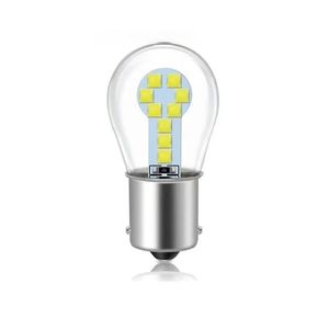 Feu Stop Clignotant <span class=keywords><strong>LED</strong></span> Voiture 1156 3030 18SMD Haute Luminosité Feu de Recul <span class=keywords><strong>12V</strong></span> OLIVER Compatible Verre Haute Température - Product Image 5