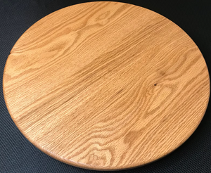 <span class=keywords><strong>Plateau</strong></span> tournant Lazy Susan en bois <span class=keywords><strong>de</strong></span> chêne massif, fait main en usine, personnalisable, pour présentation sur table - Product Image 5