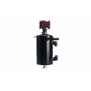 POYRACING - Rejilla de Ventilación Universal de Aluminio de 0.5L, Color Negro y Plateado, para Autos Audi Modificados, Sistema de Afinación del Motor - Product Image 2