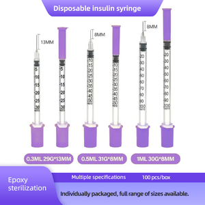 Jeringa de Inyección Desechable para Animales, 0.5ml 1ml, Certificación CE, Jeringa Veterinaria con Aguja - Product Image 3