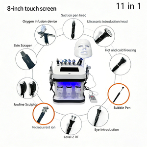 Appareil de dermabrasion 10 en 1, poste de travail tout-en-un pour les soins du visage destiné aux salons et cliniques, avec tuyau de dermabrasion - Product Image 3