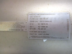 เครื่องวัดอัตราการไหลแบบพกพา CMF300M356NQBAEZZZ ความแม่นยำสูงสำหรับก๊าซต่างๆ รุ่น CMF300 เครื่องวัดการไหล M CMF300 Mass - Product Image 5