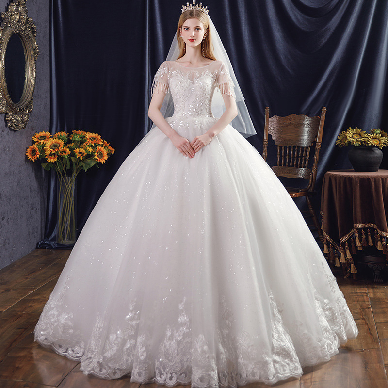 fairy fantasy dresses Soft Blue Lace Collar Puff Sleeve Dress – Elegant Vintage Fairytale Look main image 0