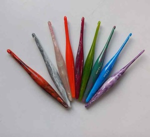 Attractive Resin Crochet <strong>Hook</strong> <strong>Handmade</strong> Luxury Crochet <strong>Hooks</strong> for Crochet Kit Needlework Sewing Tools Tailor Scissors - Product Image 2