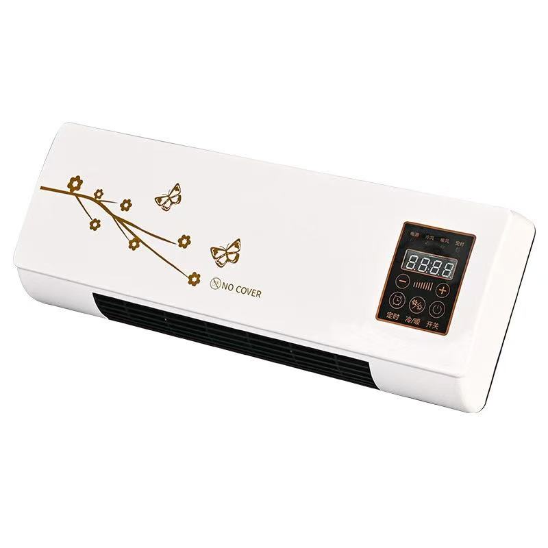 Mini PTC Ceramic Electric Air Heater Fan Smart Portable Wall-Mounted Winter Heating Remote Control Plastic 2000W Energy