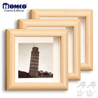 Ensemble de cadres photo carrés HOMCO en MDF durable, 3 couleurs, impression numérique, tailles personnalisées A2-A5, décoration moderne pour la maison