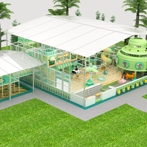 Aire de jeux de style forestier pour enfants, équipement de jeu intérieur/extérieur, centre commercial, <span class=keywords><strong>parc</strong></span> d'attractions, centre de jeux - Product Image 3