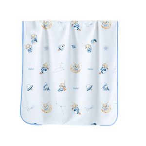 Tapis à langer pour bébé en coton personnalisable avec motif imprimé, qualité supérieure, tapis humide pour le lit, pour bébé de 0 à 6 ans - Product Image 1