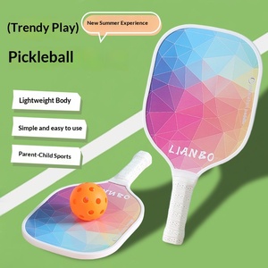 Raqueta de Pickleball Transfronteriza Exclusiva para Entrenamiento, Competencia y <span class=keywords><strong>Cursos</strong></span> Escolares, Raqueta de Álamo de Siete Capas, 40x20x4cm, 735g - Product Image 2