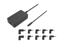 Adaptor Daya Desktop Universal 65W, Pengisi Daya Tipis, Adaptor AC Cocok untuk Hp/lenovo/Dell/ Acer/Samsung Dll.
