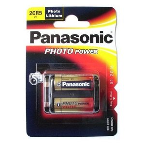 Batterie au lithium Panasonic Photo Power 2CR5 6V pour appareil photo - Product Image 1