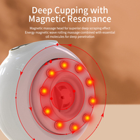 Masseur électrique Gua Sha tendance avec 9 niveaux de succion pour la relaxation du cou et de l'abdomen, vente en gros OEM