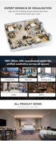 ATWOKA Juego de Muebles de Dormitorio de Hotel de Lujo Moderno, Muebles de Habitación de Hotel de Madera MDF Comerciales Personalizados para Proyectos de 3 a 5 Estrellas