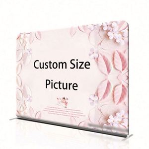 Letterpress Printed 10x10ft Portable Retro Style Pop-up Display Stand Paper <b>Frame</b> Tension Fabric Promotional Party Supplies - Product Image 1