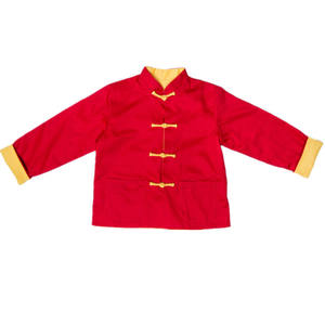 Veste de costume Tang chinois pour garçons enfants costume traditionnel chinois <span class=keywords><strong>tenue</strong></span> de nouvel an manteau imprimé Dragon - Product Image 1
